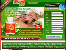 Tablet Screenshot of freetribulus.toperectionpills.com